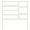 vidaXL Bed Headboard White 81x4x104 cm Solid Wood Pine