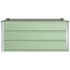 vidaXL Planter Pastel Green 100 x 100 x 45 cm Steel