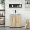 vidaXL Bathroom Cabinet Set TULUM Sonoma Oak 60 x 34 x 63 cm