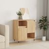 vidaXL Sideboard Sonoma Oak 60x35x70 cm Engineered Wood