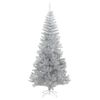 vidaXL Artificial Christmas Tree with Stand Silver 180 cm PET