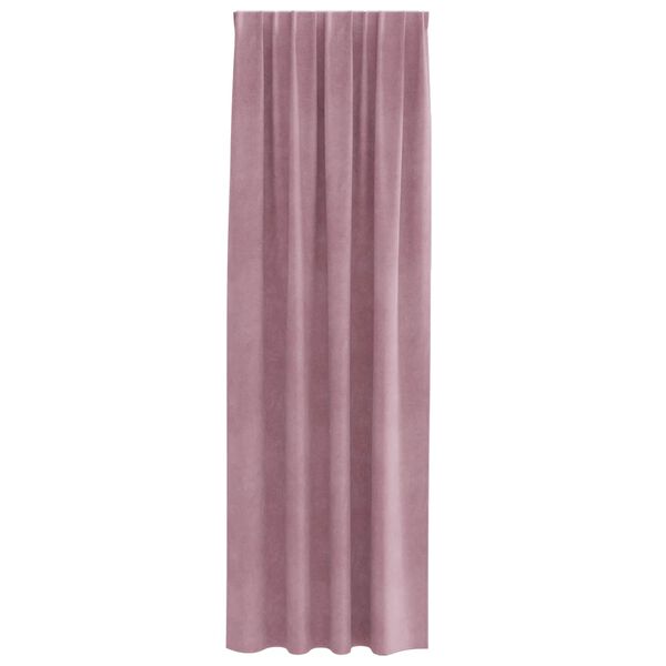 vidaXL Blackout Curtains 2 pcs Dark Pink 140 x 245 cm Velvet