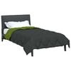 vidaXL Summer Duvet Green and Anthracite 200 x 135 cm Microfiber