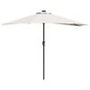vidaXL Garden Parasol Sand 294 x 150 x 224 cm Polyester and Steel