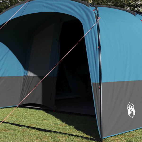 vidaXL Family Tent with Roof Blue and Grey 760 x 645 x 230 cm