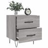 vidaXL Bedside Cabinets 2 pcs Grey Sonoma 40x35x47.5 cm Engineered Wood