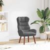 vidaXL Armchair Dark Grey 69 x 74 x 93 cm Velvet