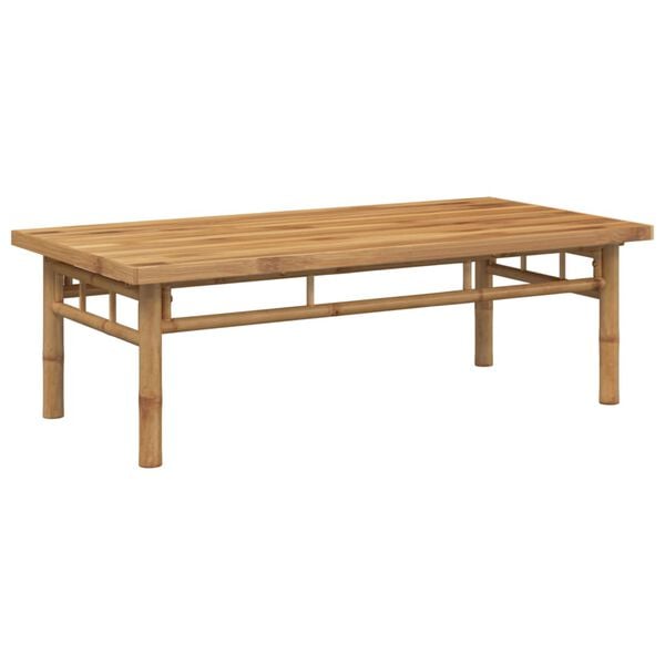 vidaXL Coffee Table 110x55x35 cm Bamboo