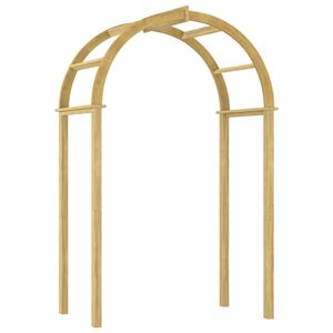vidaXL Arch 141x97x243 cm Impregnated Solid Wood Pine