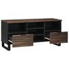 vidaXL TV Units with Drawer Walnut 100 x 33 x 46 cm Engineered wood