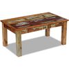 vidaXL Coffee Table Solid Reclaimed Wood 100x60x45 cm
