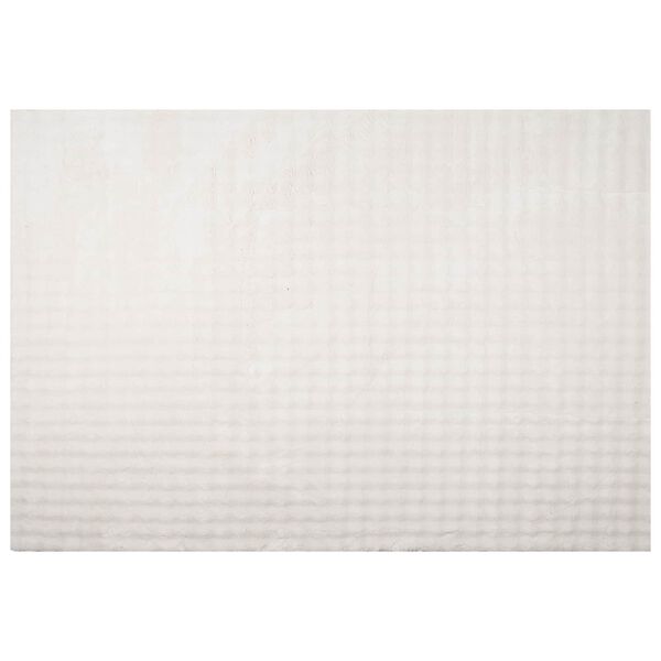 vidaXL Area Rugs Rectangular HUARTE Cream 170 x 120 cm Polyester