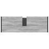 vidaXL Bathroom Cabinet Grey Sonoma 90 x 30 x 60 cm Engineered Wood