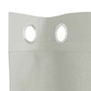 vidaXL Voile Curtains with Grommets 2 pcs Light Grey 140x260 cm