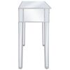 vidaXL Mirrored Console Table MDF and Glass 106.5x38x76.5 cm