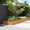 vidaXL Garden Raised Bed 960x100x36 cm Corten Steel