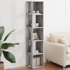 vidaXL Corner Cabinet Grey Sonoma 33x33x164,5 cm Engineered Wood