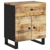 vidaXL Bedside Cabinet 50x33x60 cm Solid Wood Mango&Engineered Wood