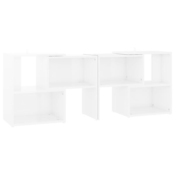 vidaXL TV Cabinet White 104x30x52 cm Engineered Wood