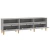 vidaXL TV Cabinet Concrete Grey 150x30x44.5 cm Engineered Wood