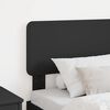 vidaXL Headboard with Headboard Black Oak 75 cm Engineered wood