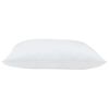 vidaXL Pillow with Pillow White Cotton and Polyester
