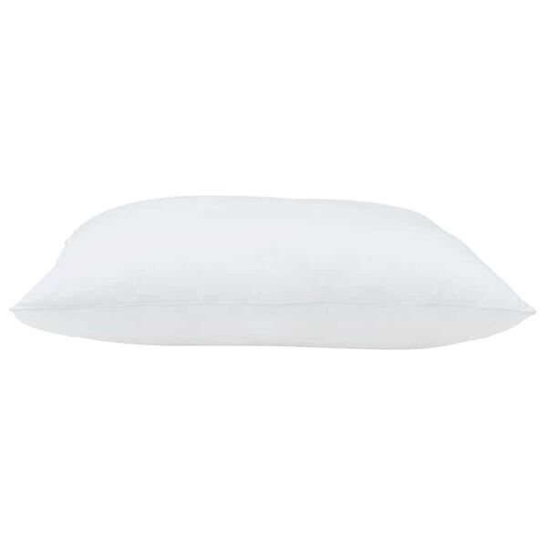 vidaXL Pillow with Pillow White Cotton and Polyester