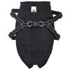 vidaXL Dog Coat Black L36
