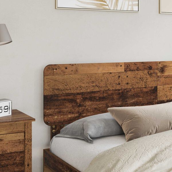 vidaXL Headboard Old Wood 200 cm Engineered wood