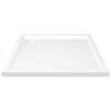 vidaXL Square ABS Shower Base Tray 90x90 cm