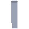vidaXL MDF Radiator Cover Grey 78 cm