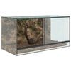 vidaXL Terrarium with Storage Transparent 80 x 40 x 40 cm Glass
