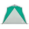 vidaXL Beach Tent 4-Person Sea Green Quick Release Waterproof