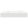 vidaXL Bed Frame with Storage White 180 x 200 cm Engineered wood