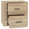 vidaXL Bedside Cabinet Sonoma Oak 50x39x47 cm