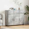 vidaXL Sideboard Concrete Grey 88.5 x 30.5 x 73 cm Engineered Wood