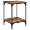 vidaXL Coffee Table Old Wood 40 x 40 x 55 cm Engineered Wood