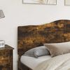 vidaXL Headboard Smoked Oak 200 cm Engineered wood