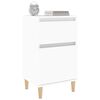 vidaXL Bedside Cabinets 2 pcs White 40x35x70 cm