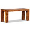 vidaXL Bench Solid Acacia Wood 110x35x45 cm