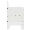vidaXL Garden Chair 4 pcs White 53 x 49 x 85 cm Polypropylene