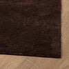 vidaXL Area Rugs Rectangular HUARTE Brown 200 x 100 cm Polyester