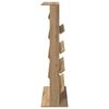 vidaXL Magazine Rack Artisan Oak 70 x 41 x 156 cm Engineered Wood
