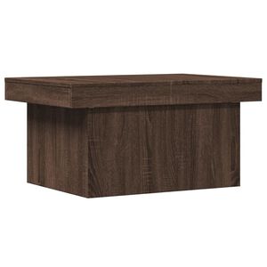 vidaXL Coffee Table Brown Oak 80x55x40 cm Engineered Wood