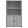 vidaXL Highboard Grey Sonoma 62x32x103.5 cm Engineered Wood