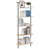 vidaXL Bookshelf Sonoma oak 60 x 24 x 168 cm Engineered wood