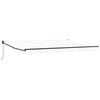 vidaXL Awning Retractable White 450 x 300 x 165 cm Polyester and Metal