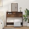 vidaXL Dressing Table Brown Oak 100 x 41 x 140 cm Engineered Wood