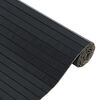 vidaXL Rug Rectangular Black 100x200 cm Bamboo
