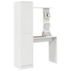 vidaXL Desk 2 pcs White